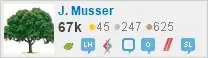 profile for jmusser on Stack Exchange, a network of free, community-driven Q&A sites