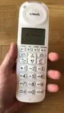 Press those keys on the handset: