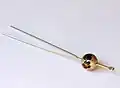 A modern hairpin earpick (mimikaki kanzashi)