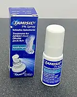 Terbinafine spray