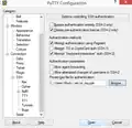 The authentification requires your public key