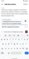 Manual text addition