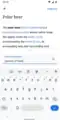 Design concept for a user editing a suggestion before hitting publish