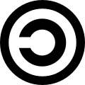 black on transparent background