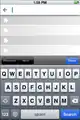 A screenshot showing the initial full screen search interface