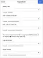 Window in the preferences of Mediawiki with the extension PushAll