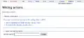 Wikilog actions (with field: "Create new wikilog article")