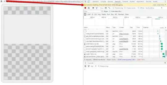 Screenshot debugger