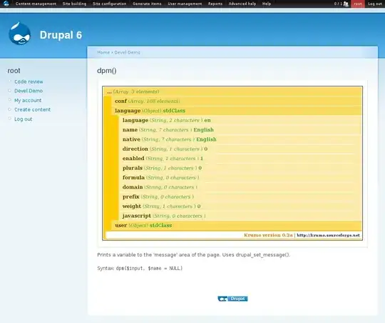 Devel Screenshot