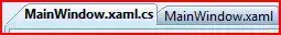 VS 2008 Code Editor Tabs