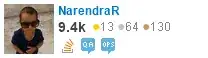 profile for NarendraR on Stack Exchange, a network of free, community-driven Q&A sites