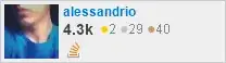 profile for avril alejandro on Stack Exchange, a network of free, community-driven Q&A sites
