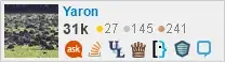 profile for Yaron on Stack Exchange, a network of free, community-driven Q&A sites
