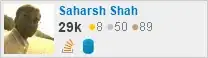 Profile for Saharsh Shah at Stack Overflow, Q&A for professional and enthusiast programmers