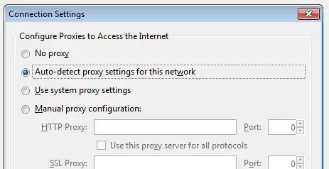 Connection Settings