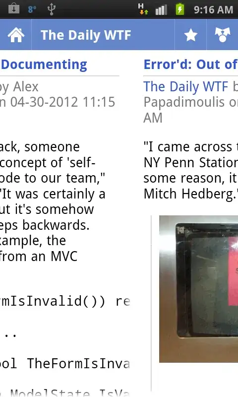 screen shot