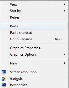 visual output
