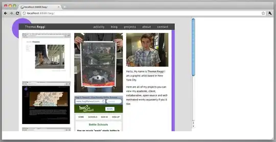 Error shown on image