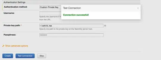 screen shot for updated google console