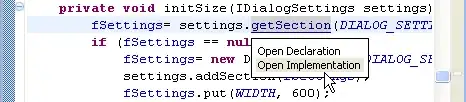 The first profiling test
