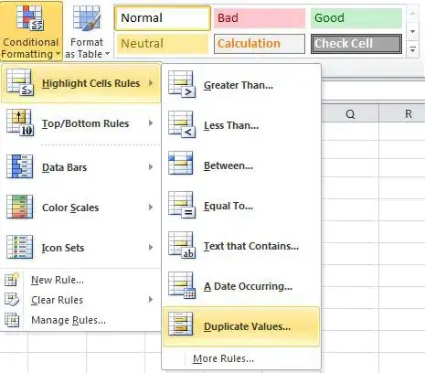 Example log