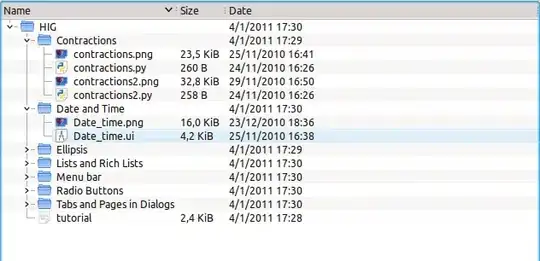 File Attributes of deduplicated and not deduplicated file
