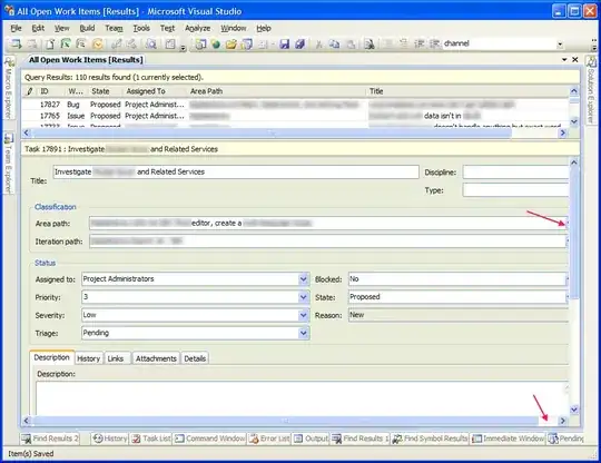 screenshot of dropdown