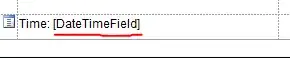 Image of a text box with the text "Time:" and a field named DateTimeField