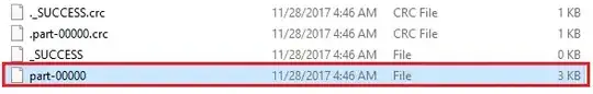 screenshot of git configuration settings