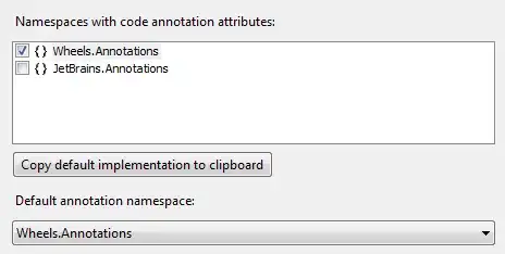 The Code Annotations settings