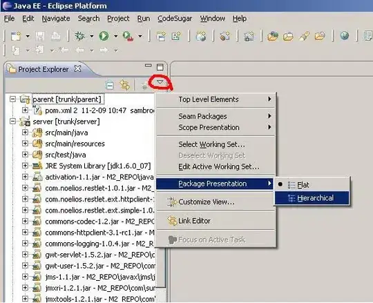 code in shown with output