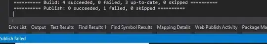 Exception popup