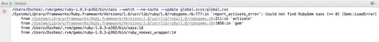 The error when the File Watcher runs (after saving changes).
