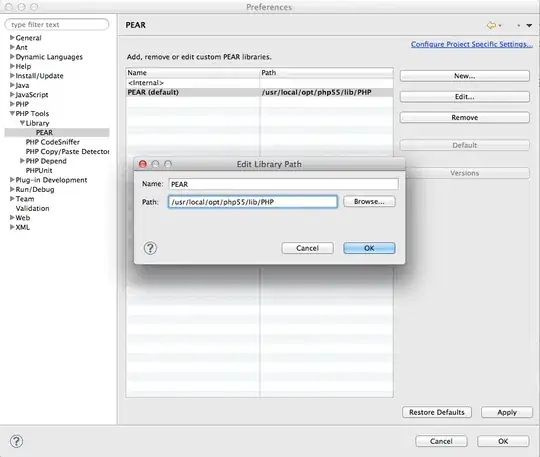 nRF Connect screenshot