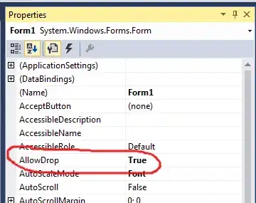 Screen shot of debugged code