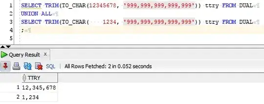 xml line causing the error