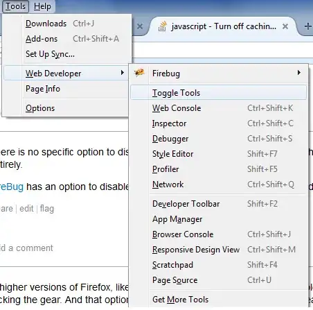 open webdeveloper toolbar