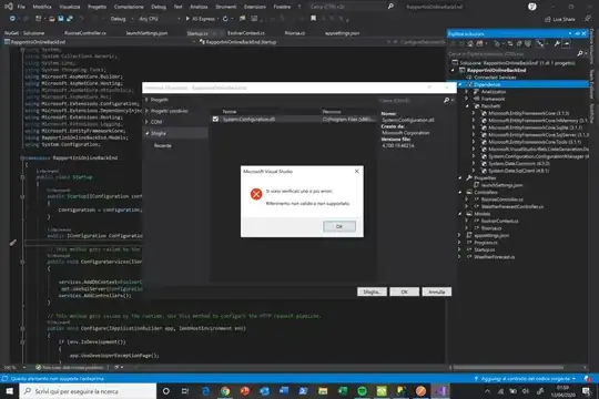 screenshot no method 'getTime'