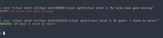 this is how the code looks