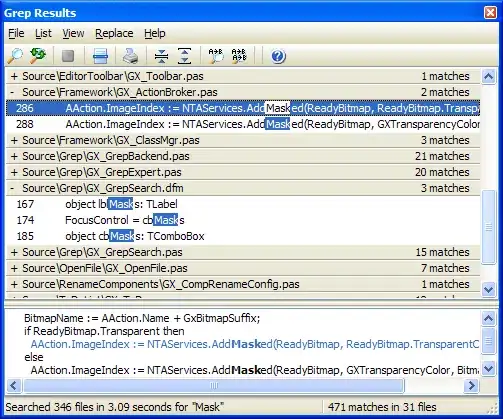 Bottom right bar after new YAML file