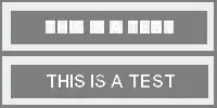 The error