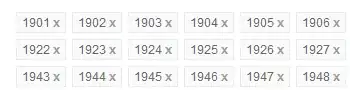 Enter tag value for first textfiled --> 1,2ndTextfiled ---->2,3rd TextFiled --->3   4rth TextFiled---->4