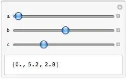 Screenshot of two open projects - trying to show side-by-side