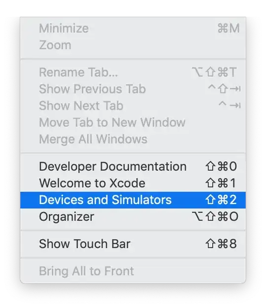 Screenshot of a correct display