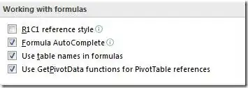 User selected binary operation