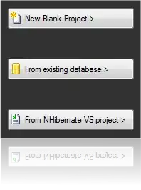 Screenshot showing issue with card layout