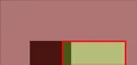 Red rectangle