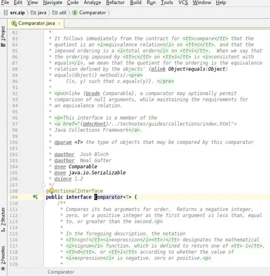Comparator source