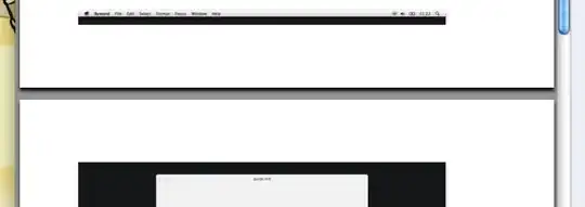 screenshot of example app displaying a JLabel with countdown text