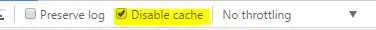 Chrome Dev toolbar